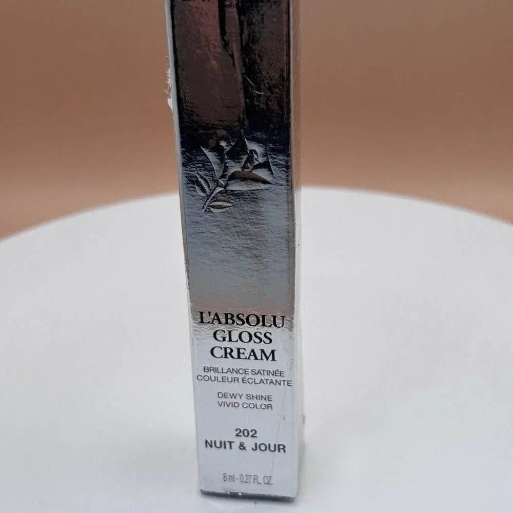 Lancome L'Absolu Gloss Cream 8ml NIB Full Size No. 202 NUIT & JOU